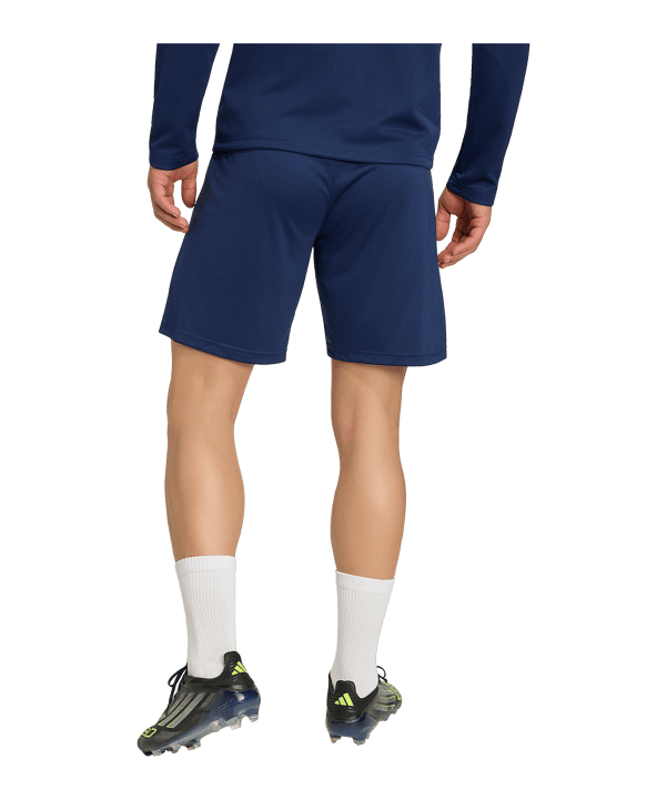 adidas Entrada 26 Short Dunkelblau - weiss