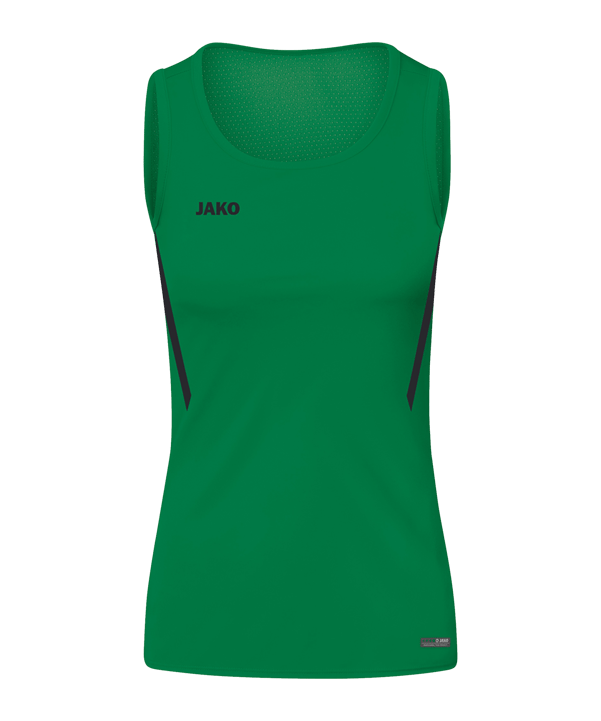 JAKO Challenge Tanktop Damen Grün Schwarz F201 - gruen