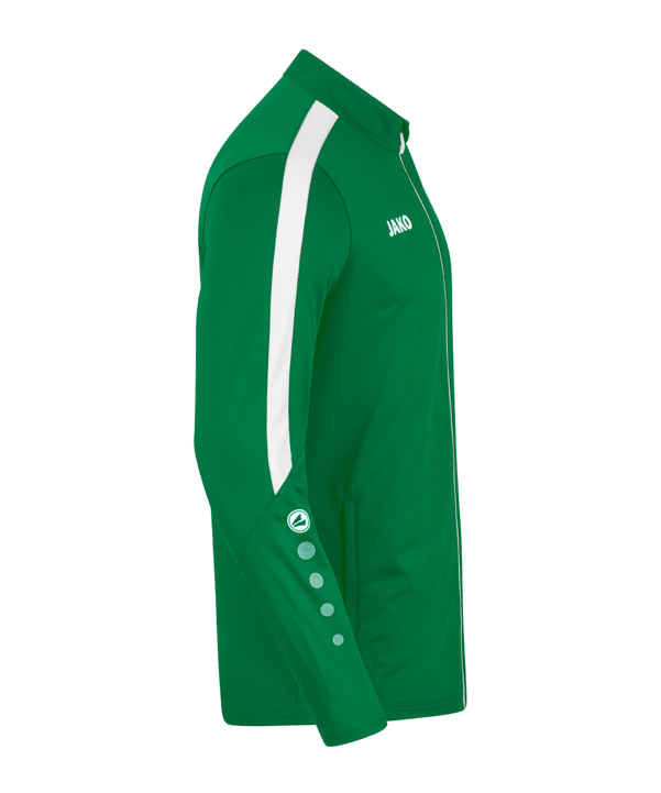 JAKO Power Polyesterjacke Kids Grün Weiss F200 - gruen