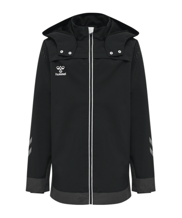 Hummel hmlLEAD Allwetterjacke Kids Schwarz F2001 - schwarz
