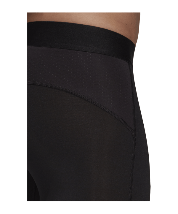 adidas Techfit Short Schwarz - schwarz