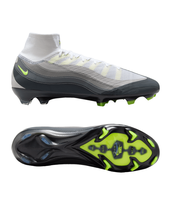 Nike Air Zoom Mercurial Superfly X Elite SE FG Air Max 95 Grau F001 - grau