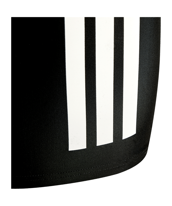 adidas 3-Streifen Badehose Kids Schwarz - schwarz