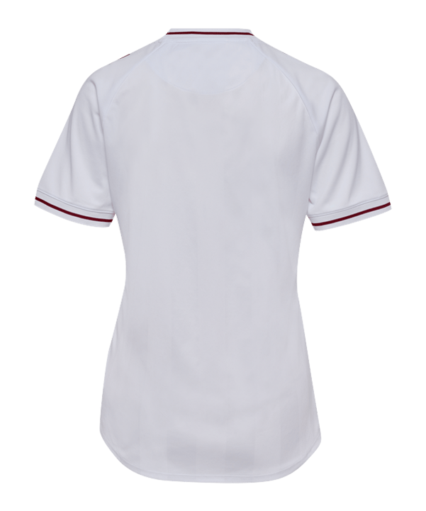 Hummel Denmark DBU Trikot Away 2025 Damen Weiß F9001 - weiss