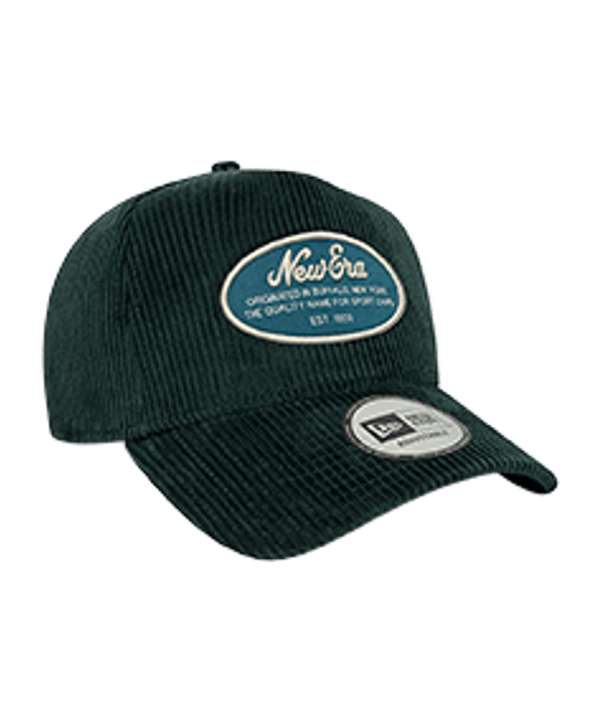 New Era E-Frame Cord Patch Cap Grün - gruen