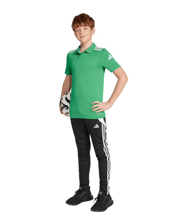 adidas Squadra 25 Polo Kids Grün - gruen