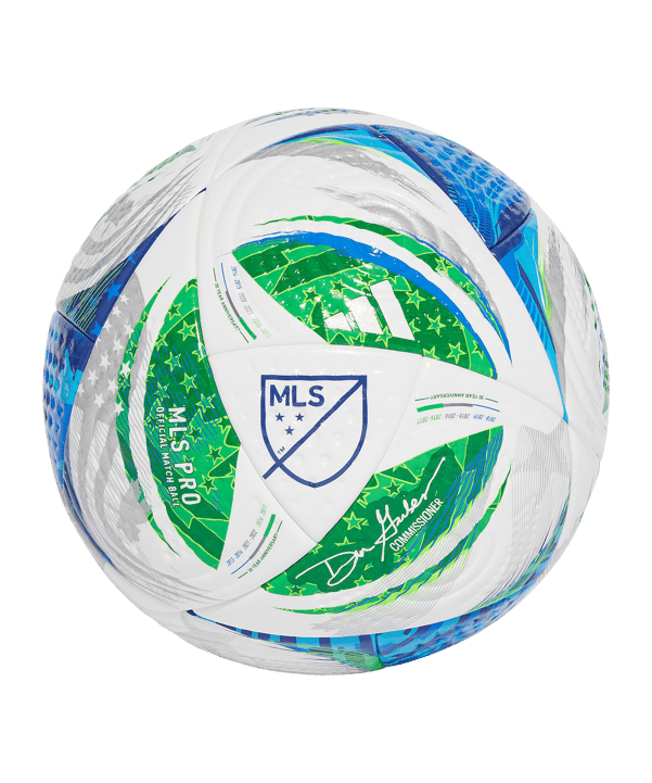 adidas MLS Pro Spielball Weiss - weiss