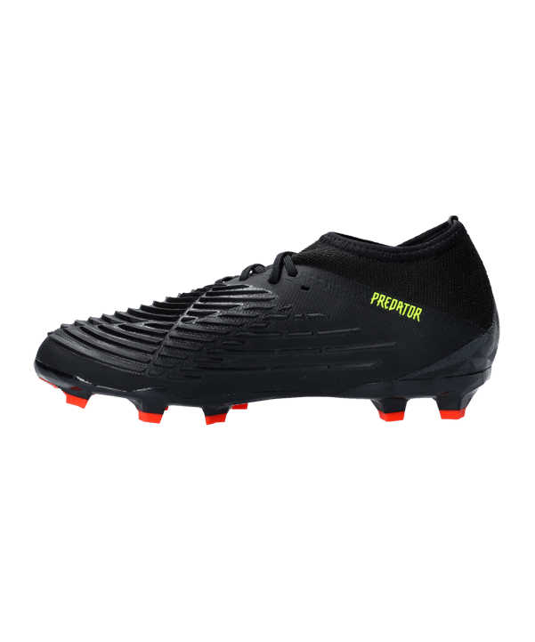 adidas Predator EDGE.1 FG Shadowportal Kids Schwarz Gelb - schwarz