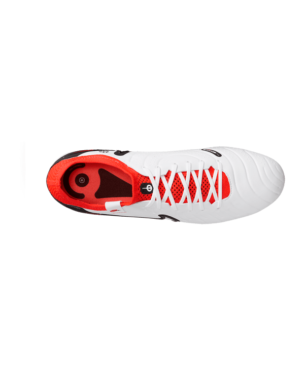Nike Tiempo Legend X Elite SG AC Ready Weiss Schwarz Rot F100 - weiss