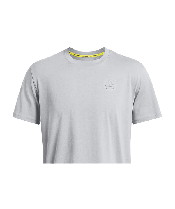 Under Armour Curry Emboss HW T-Shirt Grau - grau
