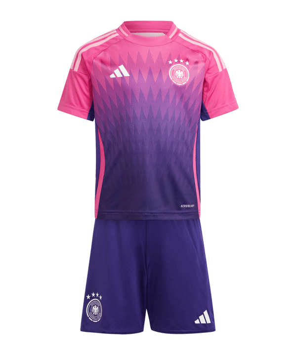 adidas DFB Deutschland Minikit Away EM 2024 Kids Rosa - rosa