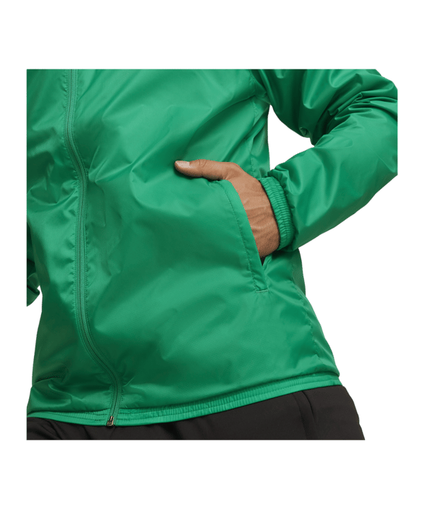 PUMA teamGOAL Allwetterjacke Grün Weiss F05 - gruen