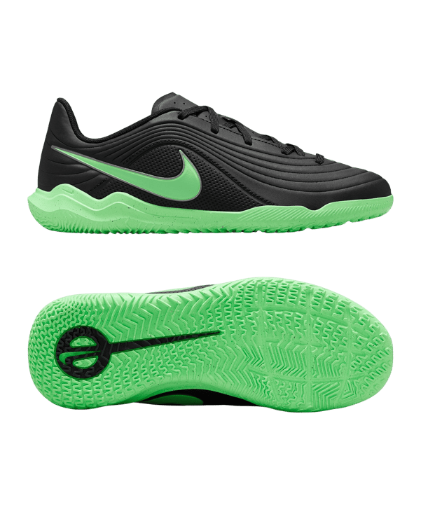 Nike Tiempo Maestro Club Low IN Shadow Bambini Nero C001 - nero