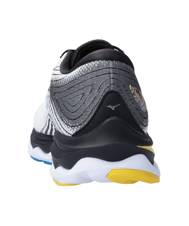 Mizuno Wave Sky 6 Weiss Gelb F01 Laufschuh - weiss