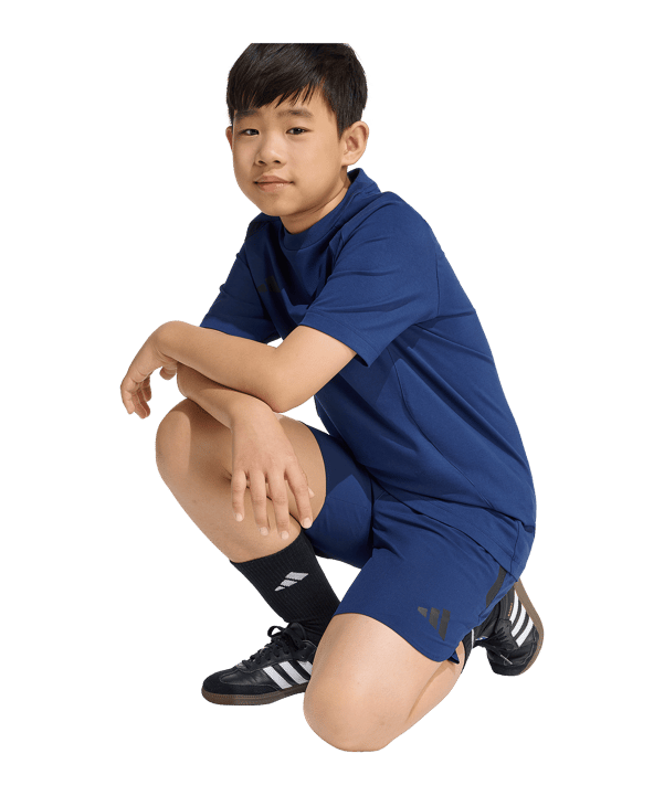 adidas Trio Travel Woven Short Kids - schwarz