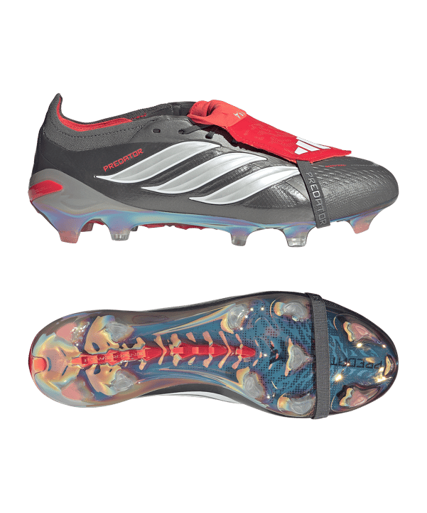 adidas Predator Elite FT FG Finisher Steel Grau - grau