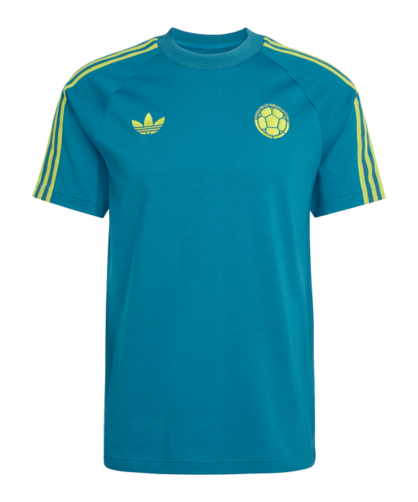 adidas FCF Kolumbien Originals T-Shirt Türkis - tuerkis
