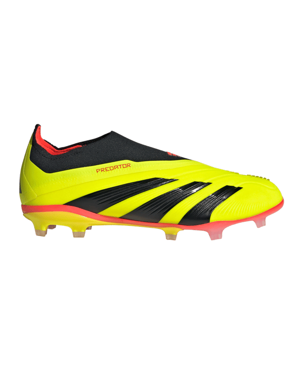 adidas Predator Elite LL FG Kids Energy Citrus Gelb Schwarz Rot - gelb