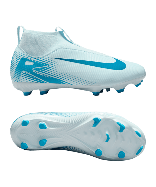 Nike Jr Air Zoom Mercurial Superfly X Academy FG/MG Mad Ambition Kids Blau F400 - blau