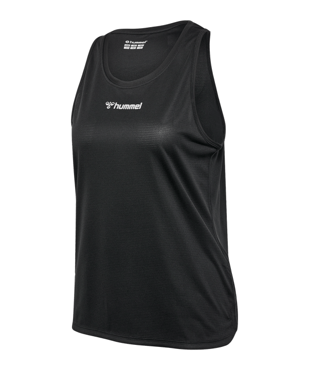 Hummel Run Tanktop Damen Schwarz F2001 - schwarz