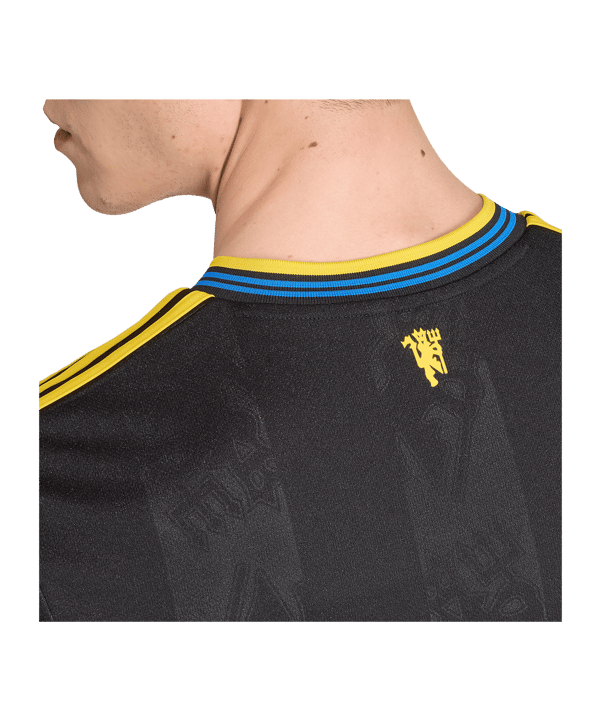 adidas Manchester United Trikot 3rd 2025/2026 Schwarz - schwarz