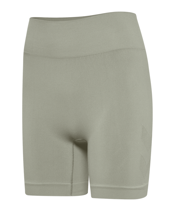 Hummel Hiit Seamless Short Tight Damen Grün F6092 - gruen
