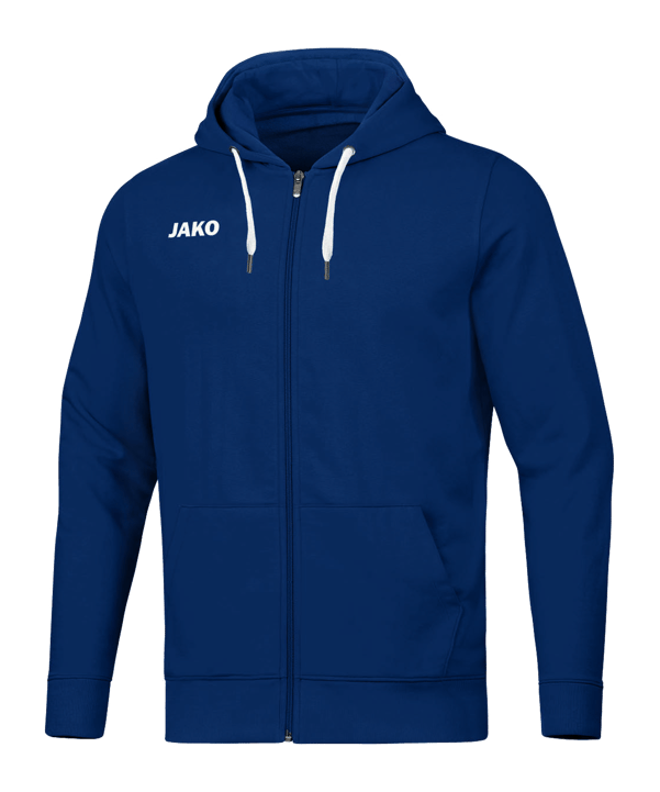 JAKO Base Kapuzenjacke Blau F09 - blau