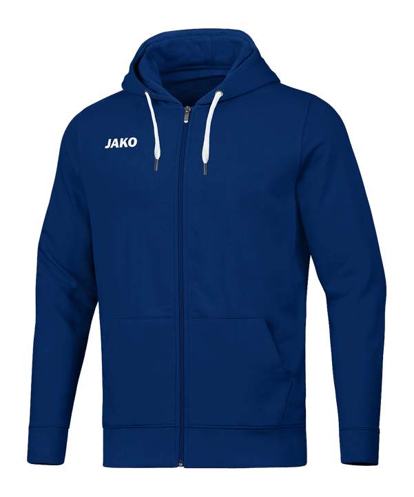 JAKO Base Jas met capuchon Blauw K009 - blauw