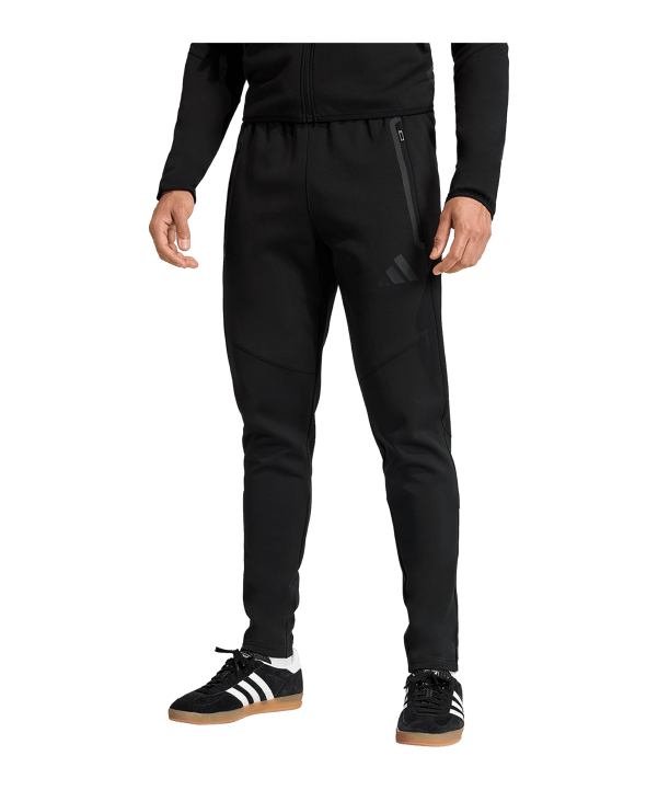 adidas Tiro Travel Jogginghose Schwarz - schwarz