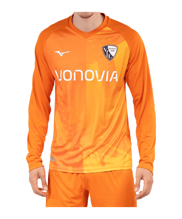 Mizuno VfL Bochum Langarm Torwarttrikot 3rd 2024/2025 Kids Orange F53 - orange