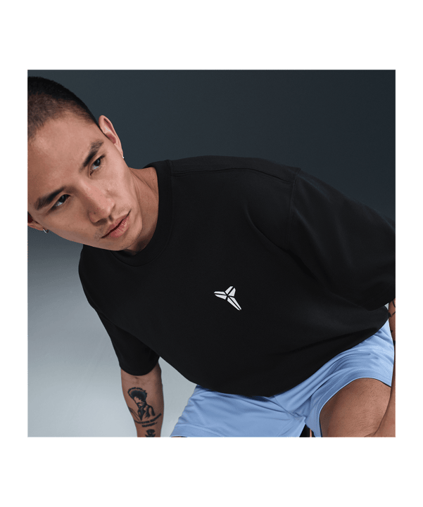 Nike KB M90 T-Shirt Schwarz F010 - schwarz