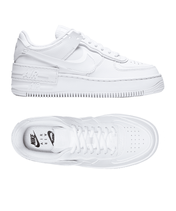 Nike Air Force 1 Shadow Damen Weiss F100 - weiss