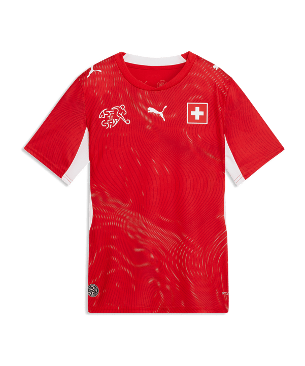 PUMA SFV Schweiz Replica Trikot Home WM 2026 Kids Rot F01 - rot