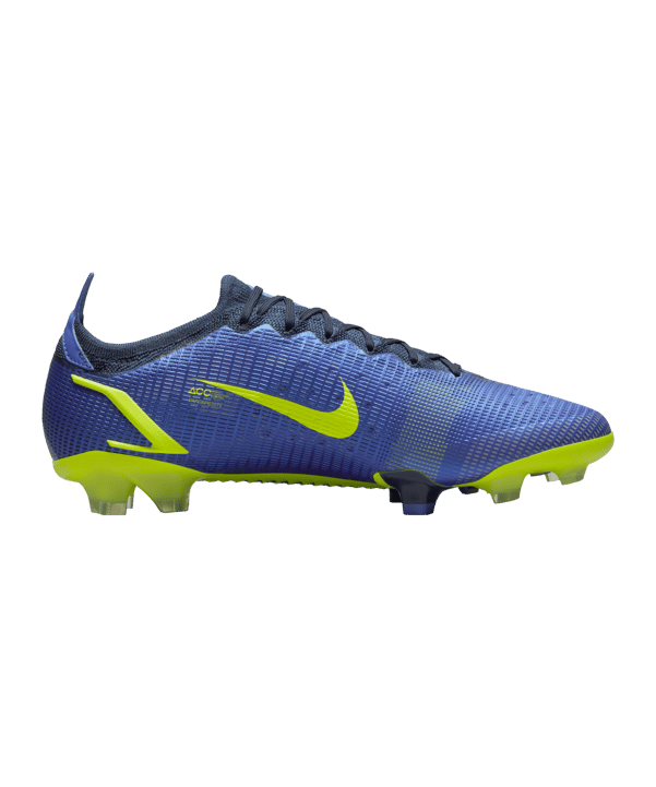 Nike Mercurial Vapor XIV Recharge Elite FG Blau Gelb F574 - blau