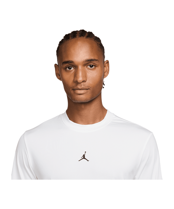 Jordan Sport Essential Longsleeve T-Shirt Weiß F100 - weiss