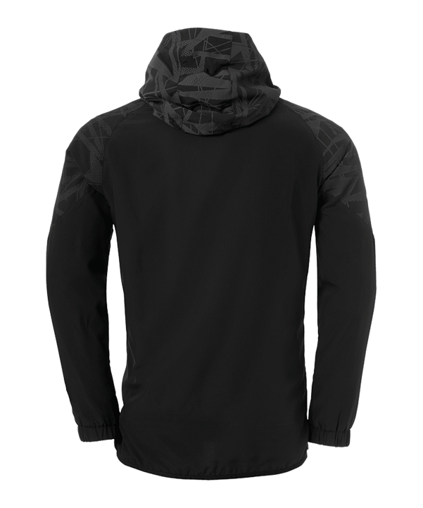 uhlsport Giacca con cappuccio nero C001 - nero
