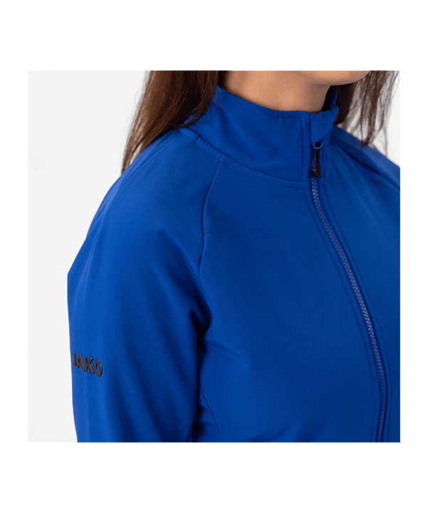JAKO Team Giacca softshell Donna Blu C04 - blu