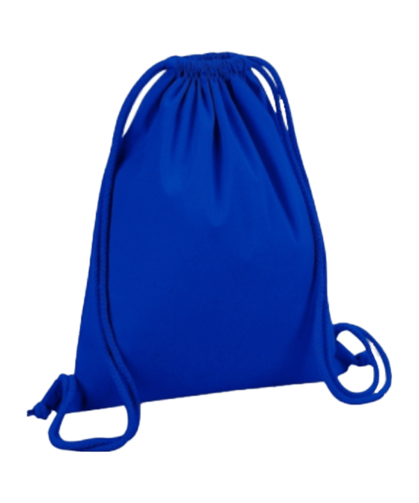 Merch Organic Premium Cotton Gymsack Bright Royal - blau