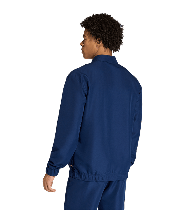adidas Entrada 26 Präsentationsjacke Dunkelblau - weiss