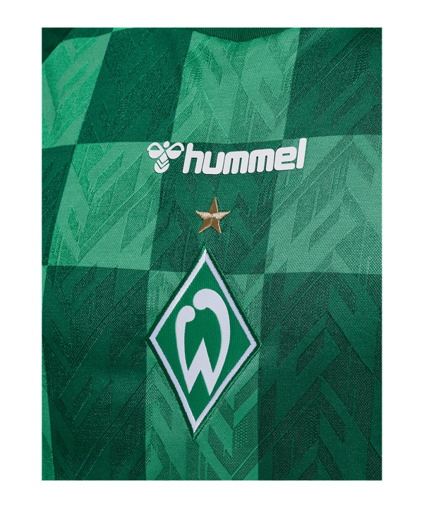 Hummel SV Werder Bremen Trikot Home 2024/2025 Grün F6249 - gruen