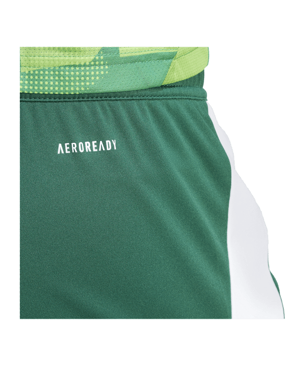 adidas Tiro 24 Short Grün Weiss - gruen