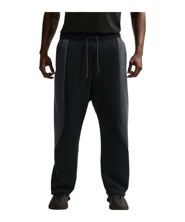 Nike Tech Open Hem Broek Zwart K010 - zwart