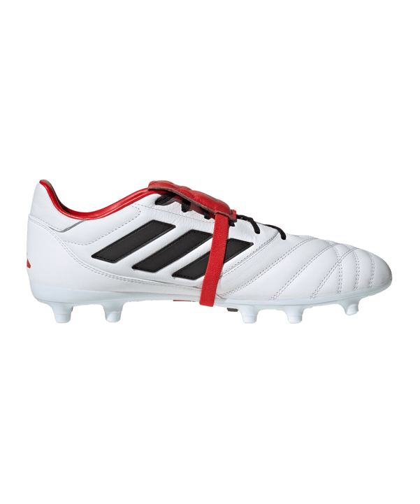 adidas COPA Gloro FG Weiss Rot Schwarz - weiss