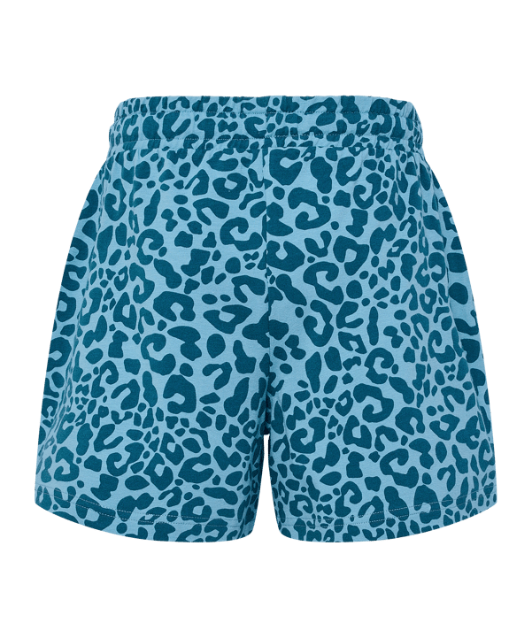 Hummel Flowy Aop Short Kids Blau F7058 - blau