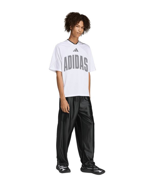 adidas Stadium Graphic Mesh T-Shirt Weiß - weiss