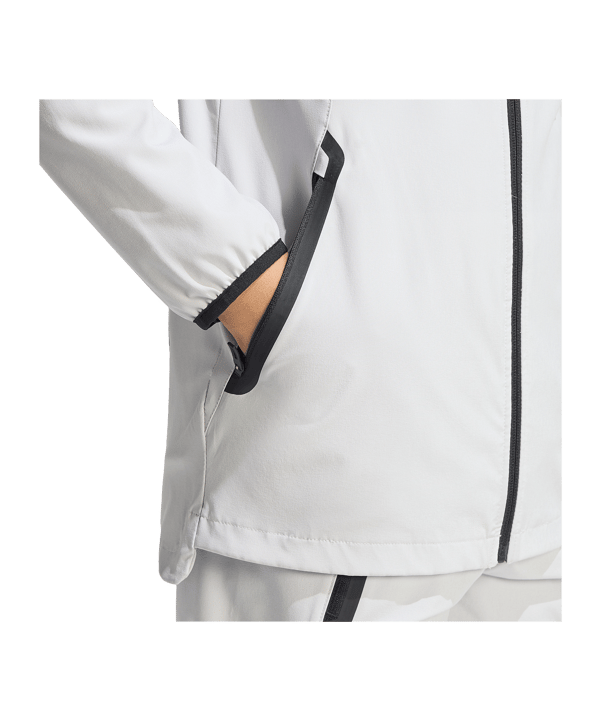 adidas Tiro Travel Windjacke Kids Grau - grau