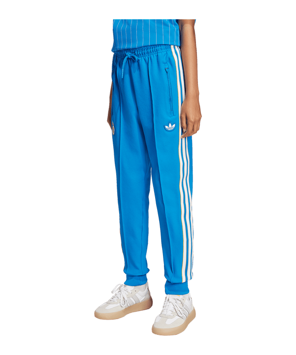 adidas Real Madrid Icon Track Hose Kids Blau - blau
