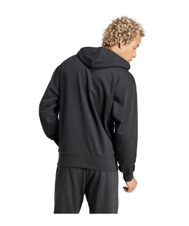 adidas Essentials French Terry Hoody Schwarz - schwarz