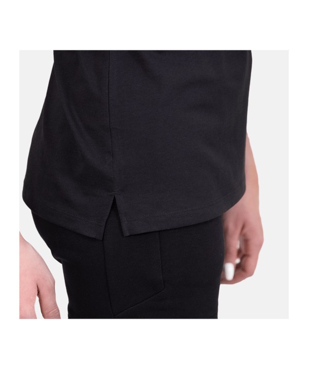 JAKO Power Poloshirt Damen Schwarz Weiss F800 - schwarz