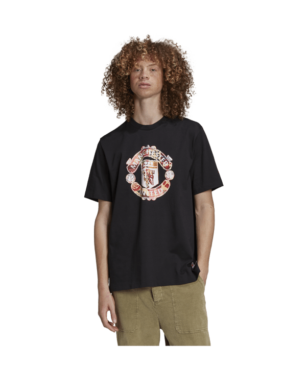 adidas Manchester United CNY T-Shirt Schwarz - schwarz